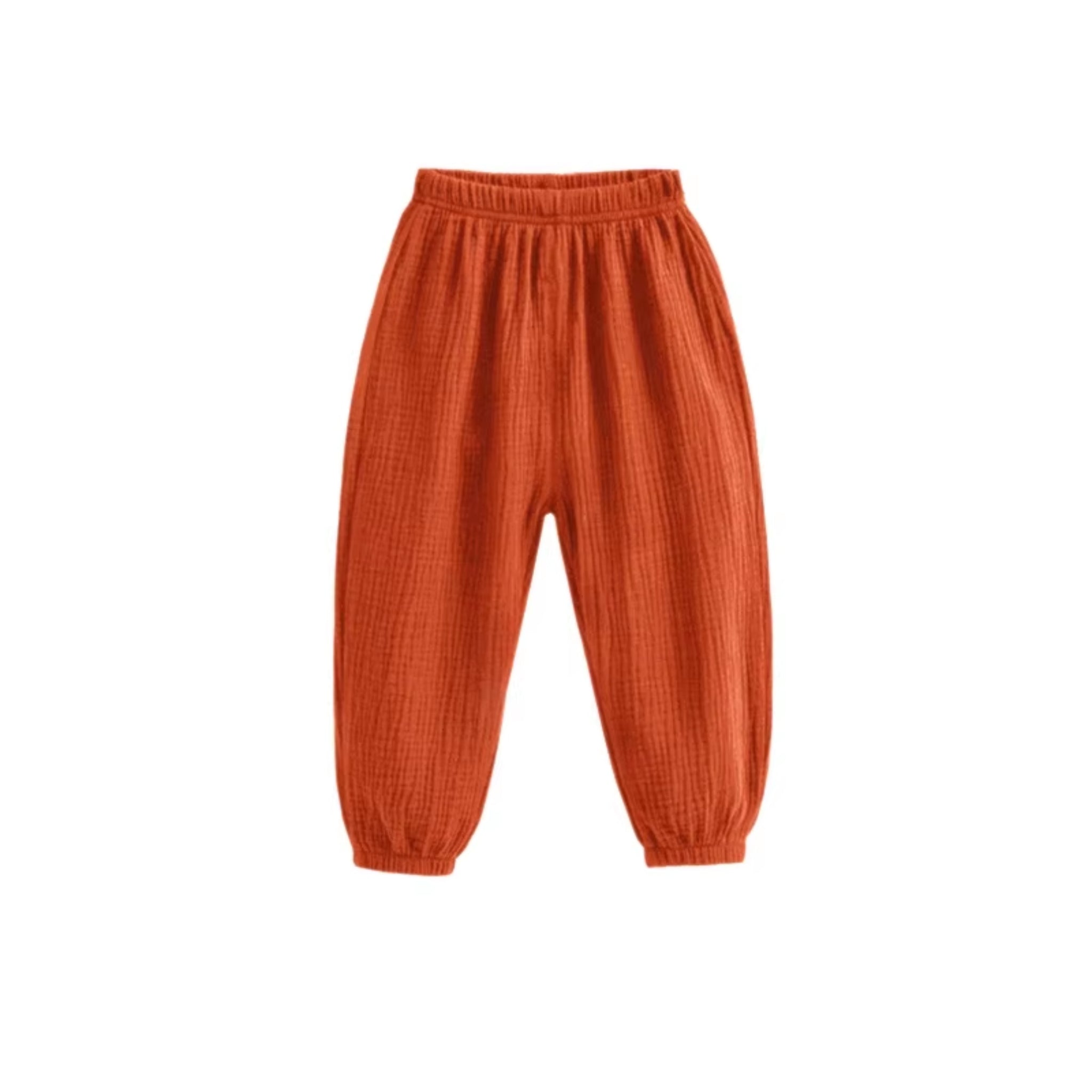 Çocuk Yazlık Elastik Harem Pantolon Unisex