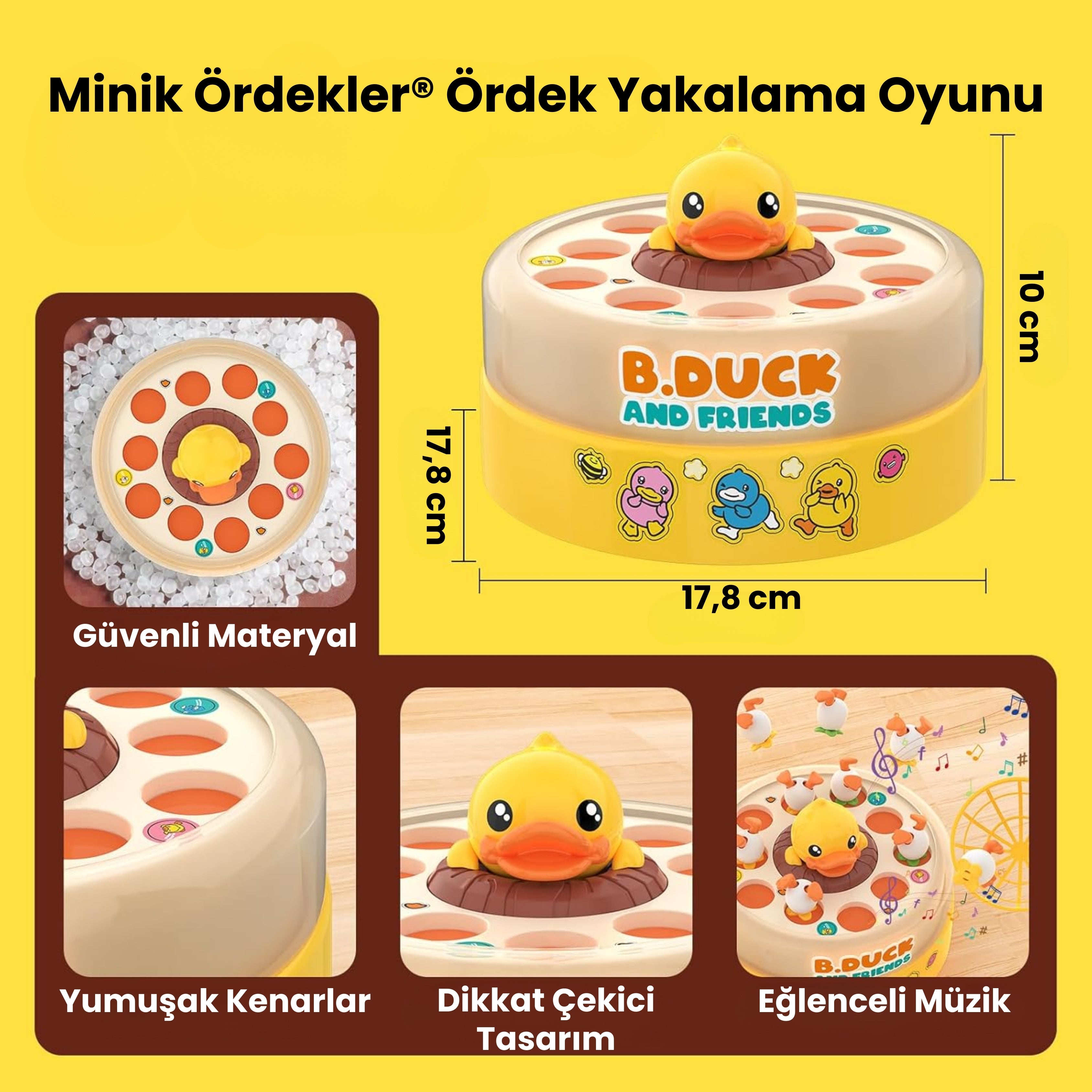 Minik Ördekler® Ördek Yakalama Oyunu