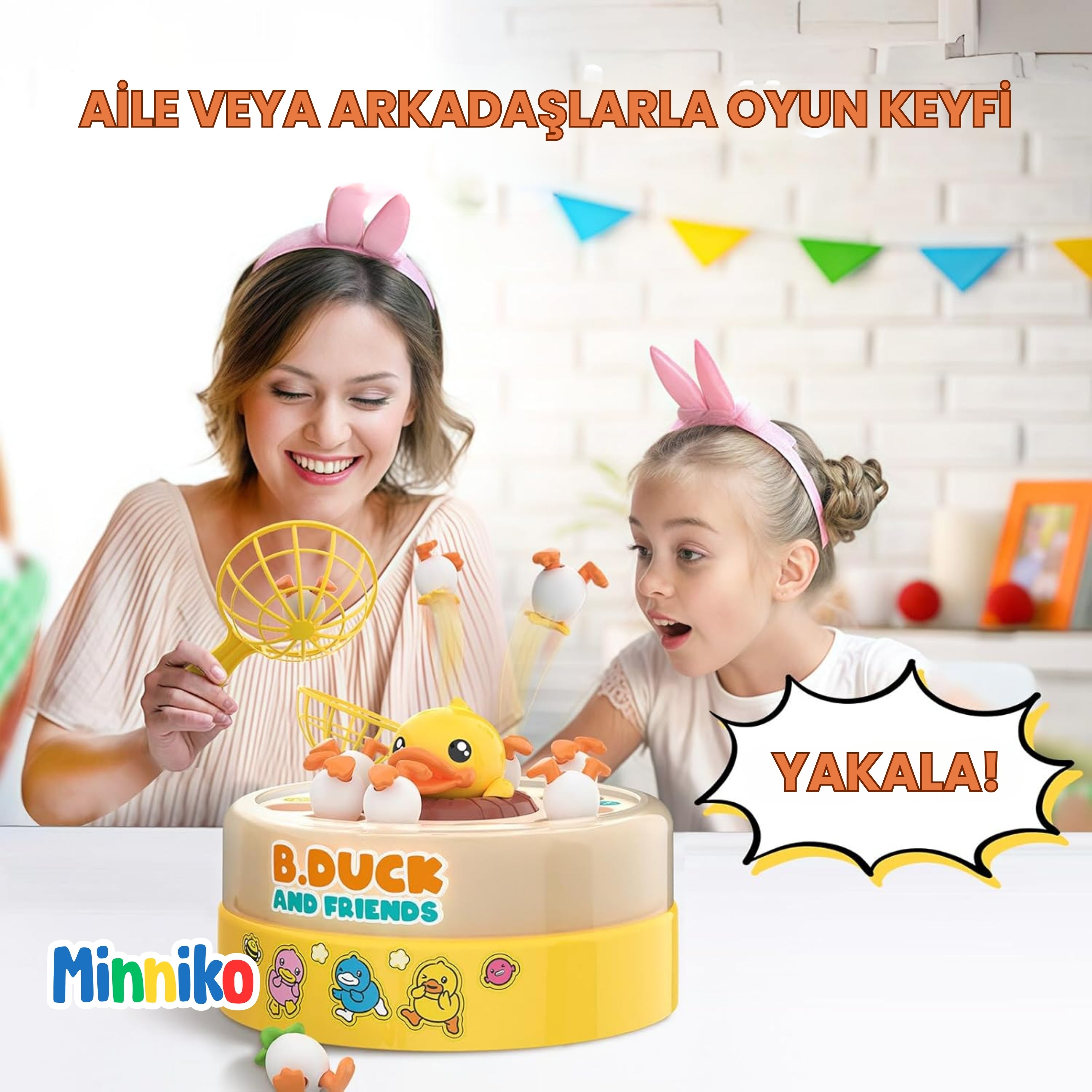 Minik Ördekler® Ördek Yakalama Oyunu