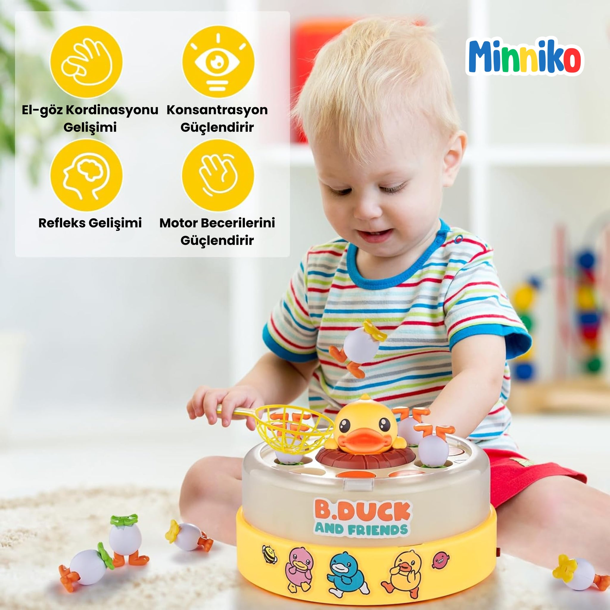 Minik Ördekler® Ördek Yakalama Oyunu